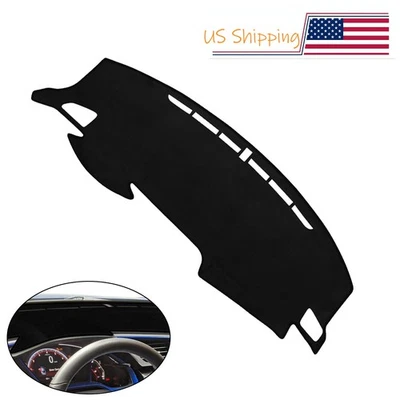 Ковровый чехол на приборную панель для седана Honda Civic 2016-2021 - Изображение 1 из 4