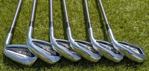 Mizuno JPX 921 Hot Metal Pro 5-PW, RH, Aerotech Stiff Shafts, Midsize Grips - Picture 1 of 12