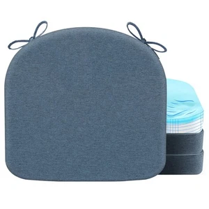 Chair Cushions for Dining Chair Seat Set of 4, Memory Foam Chair Pads Help Yo... - Picture 1 of 7