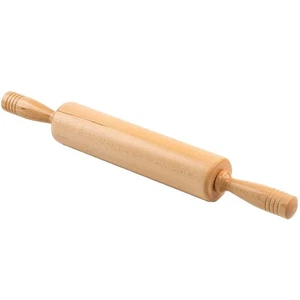 Fletchers' Mill Traditional Rolling Pin, Solid Wood, Extra Long, Comfortable ... - Picture 1 of 2
