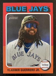 Vladimir Guerrero Jr 2024 Topps Heritage High Number No Signature Variation - Picture 1 of 2