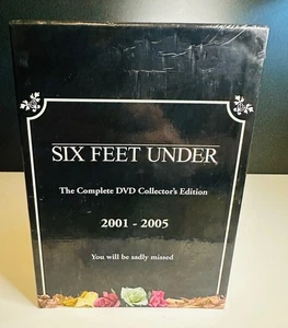Six Feet Under DVD Box Set Complete Series 2001–2005 All 5 Seasons 24 Discs - Picture 1 of 6