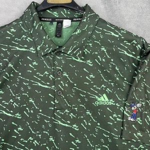 Camisa Disney Adidas Para Hombres XL Polo Mickey Mouse Golf Estampado Geométrico Rendimiento - Imagen 1 de 13