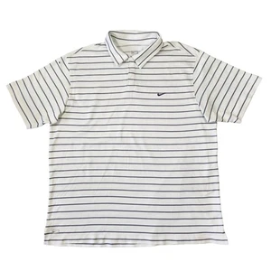 Polo Nike Dri-FIT uomo XXL oro preppy ricamata sport carriera lavoro - Foto 1 di 10