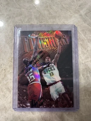 1997-98 Topps 最佳 Glenn Robinson Finishers #26 折射卡带涂层 NBA 卡 — 第 1/4 张图片