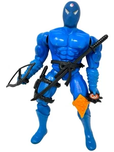 Ninja Warrior 1985 Action Figur -Invisible Super Ninja RAR INKgrafix Toys A403-3 - Picture 1 of 12
