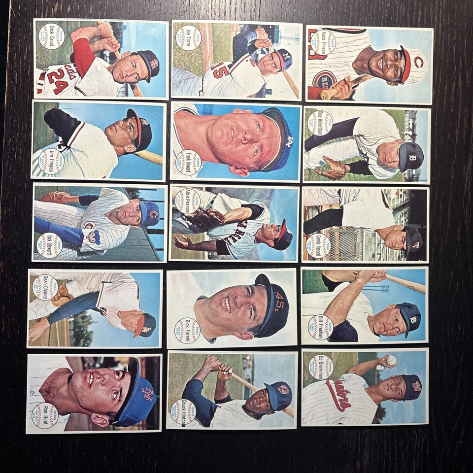 Lot Of (15) 1964 Topps Giants Baseball Cards No Dups EX Torre Pinson - Image 1 of 2