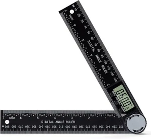 Digital Angle Finder Protractor, 7inch 200mm Gauge 7inch, Black  - Picture 1 of 7