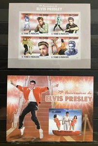 Elvis Presley - American Rock Singer - stamps - Imperf. - Timbres MNH** G107 - Picture 1 of 1