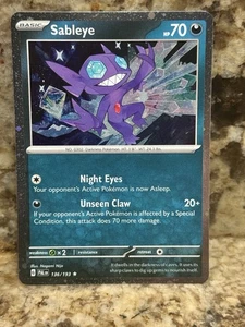 1 Swirl 🌀 Cosmo Holo Sableye 136/193 PAL Promo Near Mint - Bild 1 von 3