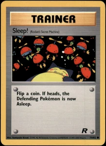 Sleep! (Rocket's Secret Machine) 79/82 Team Rocket PokemonTCG Common - Picture 1 of 1