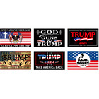Canvas Header Campaign Flag Polyester Cheer Flag  Presidential Election
