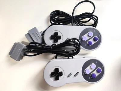 SNES Controller Extension Cables - 6ft Long - Pack of 2 for Super Nintendo - Image 1 of 3