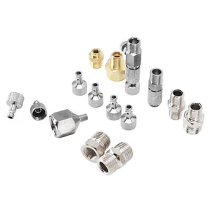 15-teiliges Airbrush-Adapter Set Airbrush Anschluss Set - - Bild 1 von 7