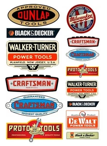 1:24 1:25 G scale model tool hardware store signs  - Picture 1 of 1