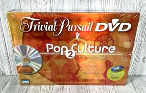NEW Trivial Pursuit Pop Culture 2 DVD Board Game Bonus Disc Game Night Hasbro - Picture 1 of 12
