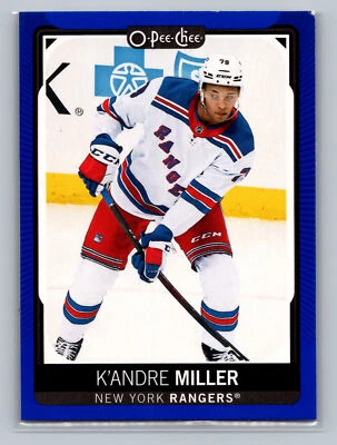 2021-22 O-Pee-Chee #297 K'Andre Miller Blue Border - Image 1 of 2