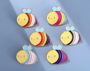 Prendedores Orgullo LGBTQ Colección Abeja Esmalte Insignia Prendedores Regalos Lesbianas Gays Trans 6 - Imagen 1 de 4