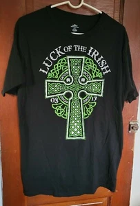 Camiseta de hombre CELEBRATE L 42/44 Luck of the Irish algodón poliéster - Imagen 1 de 3