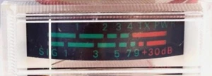 CB Radio S-Meter ze światłem - 2 paski - zasilanie i jednostki S - 25LTD, PC-66 +więcej++ - Zdjęcie 1 z 3