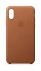 Apple MRWP2ZM/A Leather Case for iPhone XS, Saddle Brown