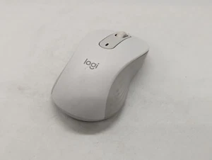 FAULTY Logitech Signature M650 L (large) mouse wireless Bluetooth white READ - Picture 1 of 12