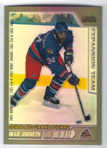 2000-01 Topps Chrome #223 Jean-Luc Grand-Pierre O-Pee-Chee refractor