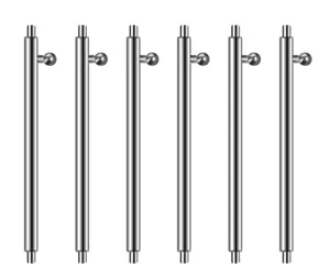 Reloj inteligente con barras de resorte de liberación rápida de 18 mm 20 mm 22 mm pines de acero inoxidable 10 piezas - Imagen 1 de 6