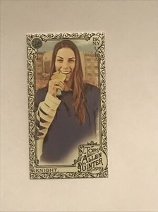 2019 Topps Allen & Ginter's Mini Black Hilary Knight #185 Rookie RC