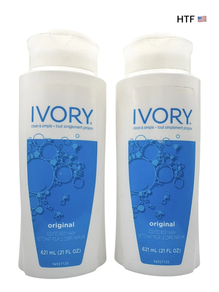 Ivory Original Body Wash Gentle Clean Dye Free Formula All Skin Types 21 Oz -2PK - Image 1 of 2