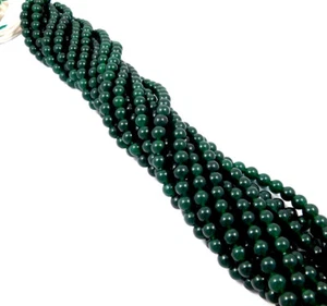 100 % natürliche grüne Aventurin Edelsteine Perlen Strang 8 mm rund 15 Zoll Großhandel - Bild 1 von 32
