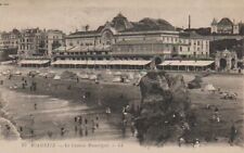 Postcard Biaritz. 1921 Le Casino Municipal