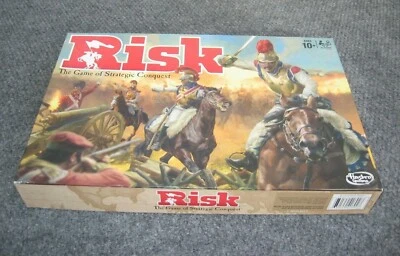 RISK Strategic Conquest Board Game 2015 Edition 100% Complete Nice War Battle - Image 1 of 4