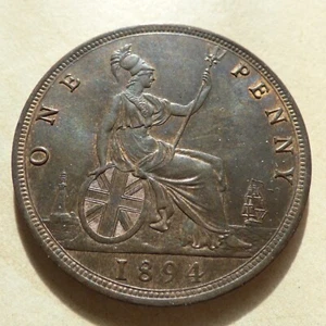 Victoria Penny 1894 High Grade (myrefn93) - Picture 1 of 4