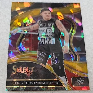 Panini 2024 WWE Select Dirty Dom Dominik Mysterio Ringside Gold Cracked Ice 7/10 - Bild 1 von 20