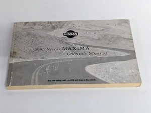 2000 Nissan Maxima Owner's Manual OM0E-0A33U1 - Imagen 1 de 2