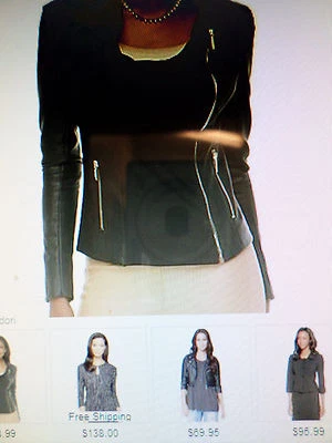 Chaqueta motera para mujer Kardashian Kollection Foto 1 de 2