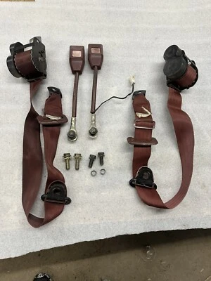 Juego completo de cinturones de seguridad Mazda RX7 1984-1989 OEM Foto 1 de 4