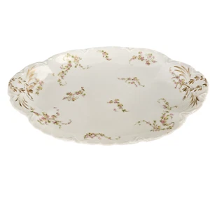 Haviland & Co. Schleiger 233 Platte Limoges Frankreich 14" Mark H 1888-1896 - Bild 1 von 7