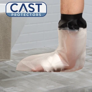 Waterproof Bandage Cast Protector for Foot Wound Dressings - Shower/Bath Use - Picture 1 of 6