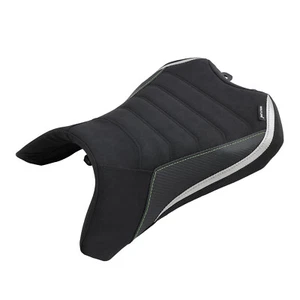 Cuscino Sedile Guida Anteriore Raider Pu Fit Nero per Kawasaki Ninja 1000Sx 22-23 U9 - Foto 1 di 12