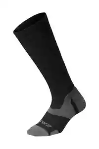 2XU Vectr Merino Light Cushion Full-Length Socks XL Breathable Moisture-Wicking - Picture 1 of 2
