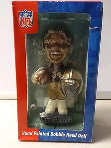Vintage New Orleans Saints Ricky Williams # 34 Ceramic Bobble Head Bobble Dobble - Picture 1 of 4