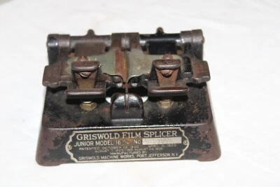 GRISWOLD FILM SPLICER Jr. Model 16mm Griswold Machine Works Port Jefferson, NY - Image 1 of 4