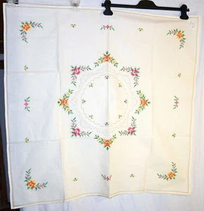 Alte Wäsche Tischdecke von ca. 1930 - Bild 1 von 4