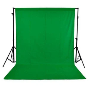 2x3M Chromakey Green Screen Musselin Fotografie Fotostudio Hintergründe Grü S0E0 - Bild 1 von 2