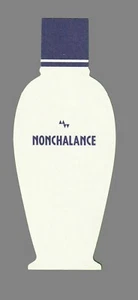 Carte publicitaire - advertising card - Nonchalance - Picture 1 of 1