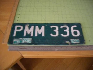 GREEN PILIPINAS PHILIPPINES LICENSE PLATE CAR philippine thai japanese number - Picture 1 of 2