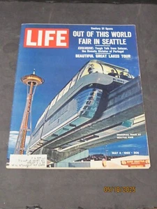 # Life Magazine 1962 May 4 Seattle World's Fair Monorail Train - Picture 1 of 2