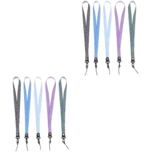  2 Count Lanyard -Schlüsselbund Arbeit Fräulein Kartenhalterriemen - Afbeelding 1 van 12